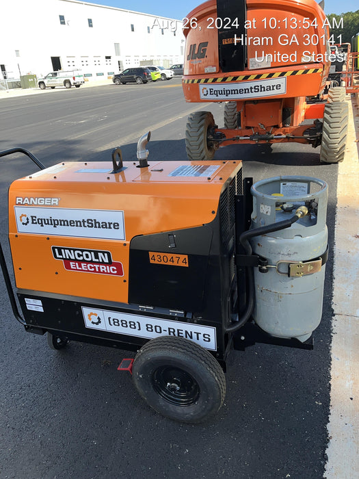 2024 Lincoln Electric Ranger 305 LPG Ranger 305 LPG (KOHLER) ONEPAK K5448-1 ES Orange