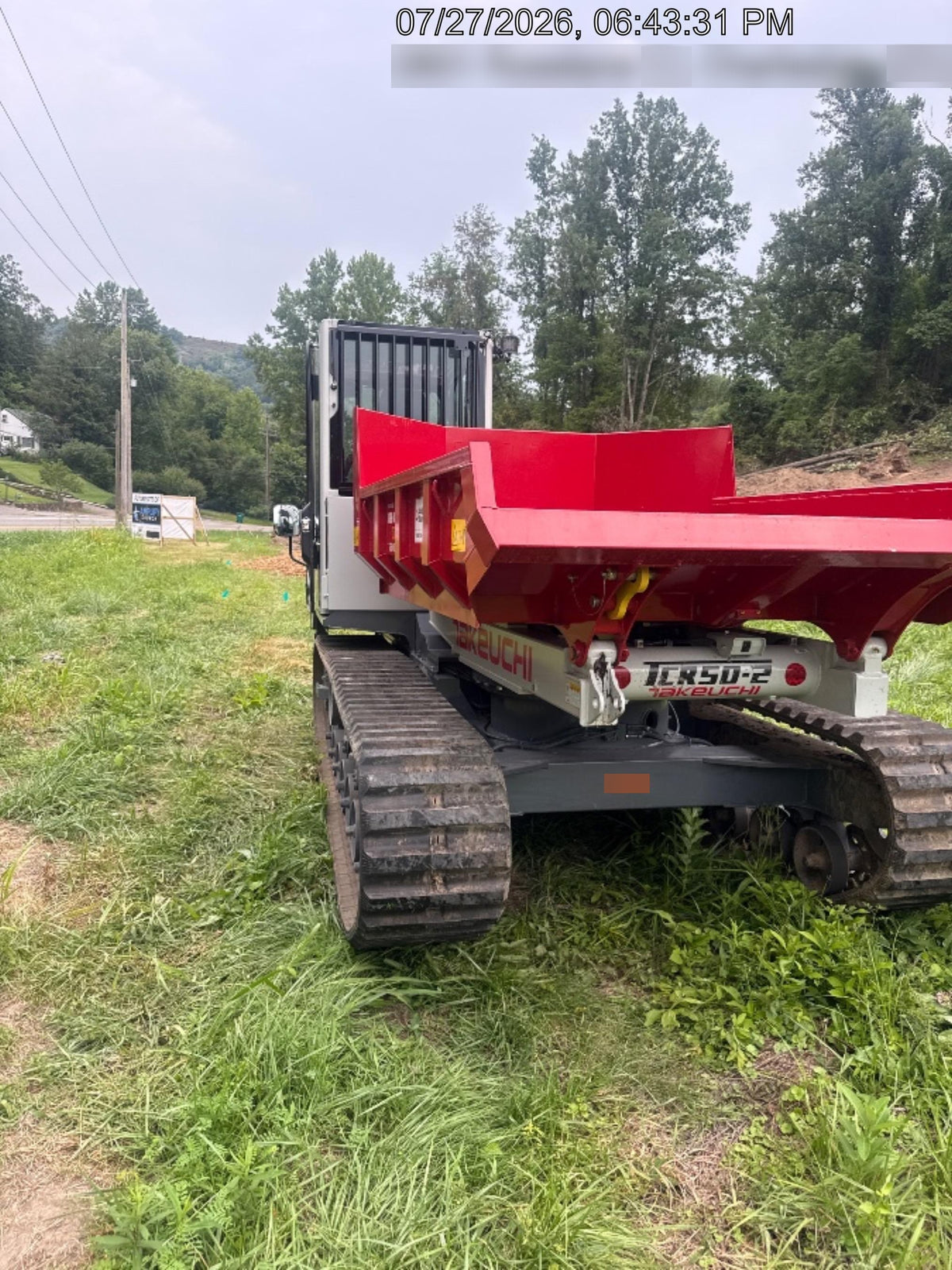 2026 TAKEUCHI TCR 50-2CR