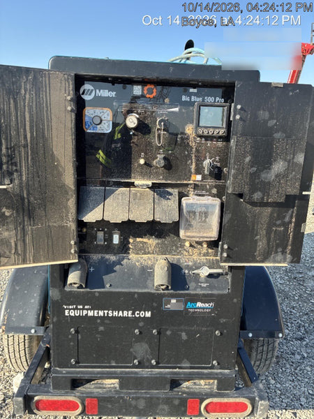 2026 MILLER ELECTRIC BIG BLUE 500