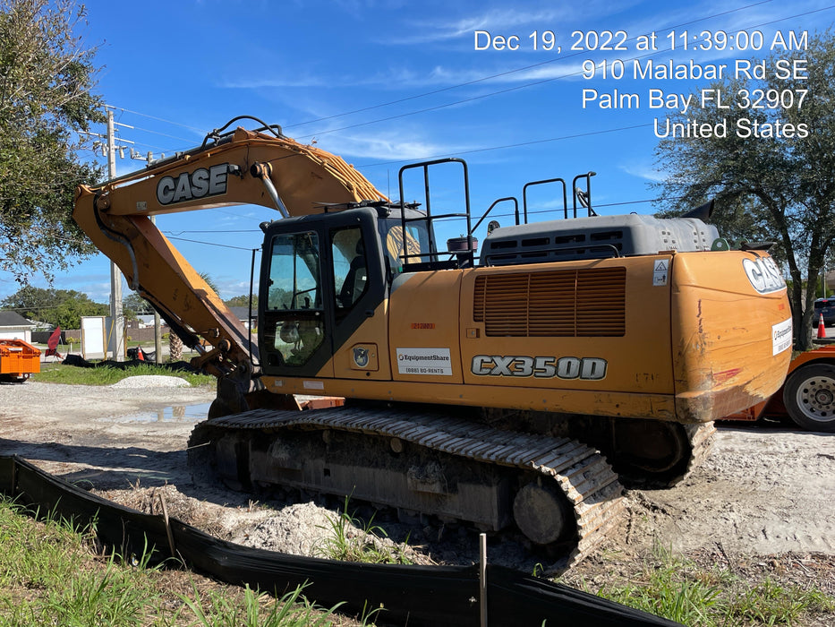 2016 CASE CX350D