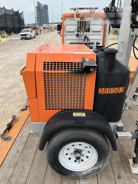 2024 Wanco WLTT-4MM4K Diesel, Deep Sea Controller, Shore Power Plug, Auto Start, (4) 350W LED Floodlights, 4kW Generator, 60 Gal Fuel Tank, 2" Ball, T3