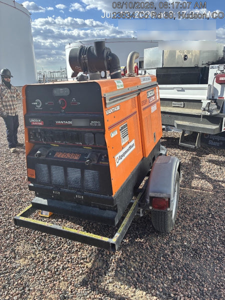 2022 Lincoln Electric Vantage 549X Crosslink Technology, Trailer Mounted, ES Decals, T3