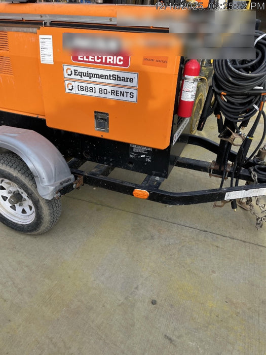 2022 Lincoln Electric LE400 Kubota V1505, Trlr, Cable Rack, Light Kit, ES Decals, T3