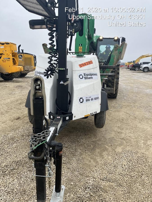 2024 Generac MLT2 Diesel, Flex Switch 120V Input, Powerzone Controller, 
(4) 320W LED Lights, 4kW Generator, 39.9 Gal Fuel Tank, 2" Ball, T3