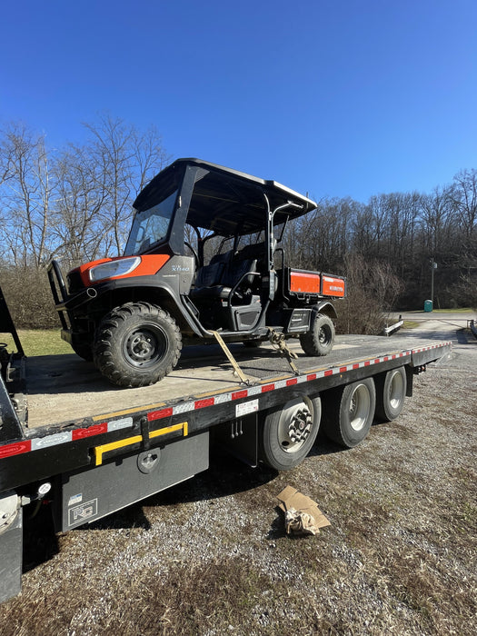 Kubota RTV-X1140W-H 4WD, LED Strobe, Windshield Acrylic Clear, Plastic Canopy, Wire Harness Kit, Backup Alarm