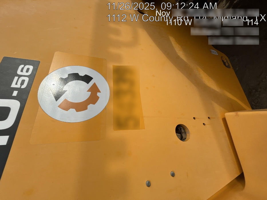 2019 JCB 510-56 Canopy, 74 HP, Solid Tires, STD Worklight, Beacon, Aux Hydraulics, Lifting Eye, Back up Alarm w/66" Carriage/60" Forks