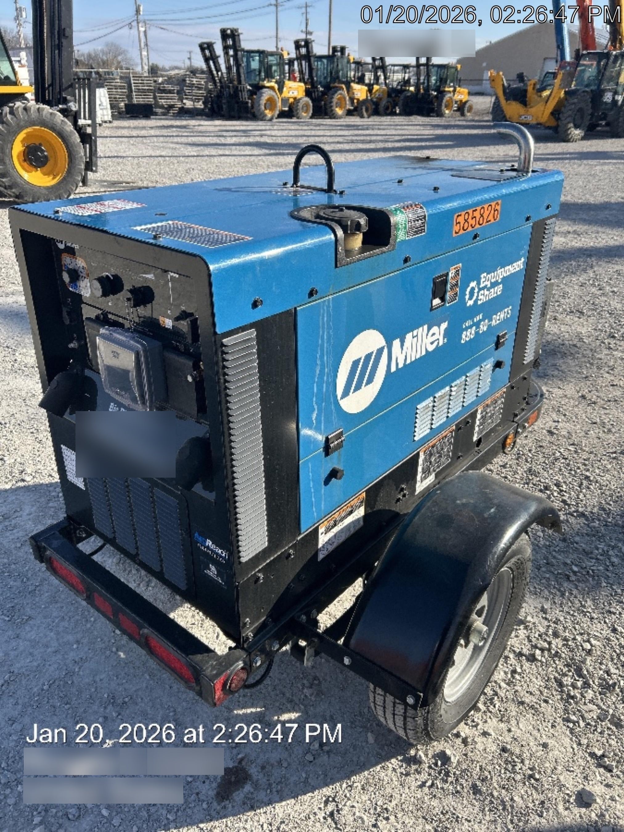 2025 MILLER ELECTRIC BIG BLUE 400