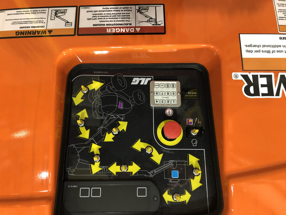 2019 JLG 460SJ Deutz Diesel Engine, FF Non Marking Tires, Rotating Beacon, Welder-Ready Package