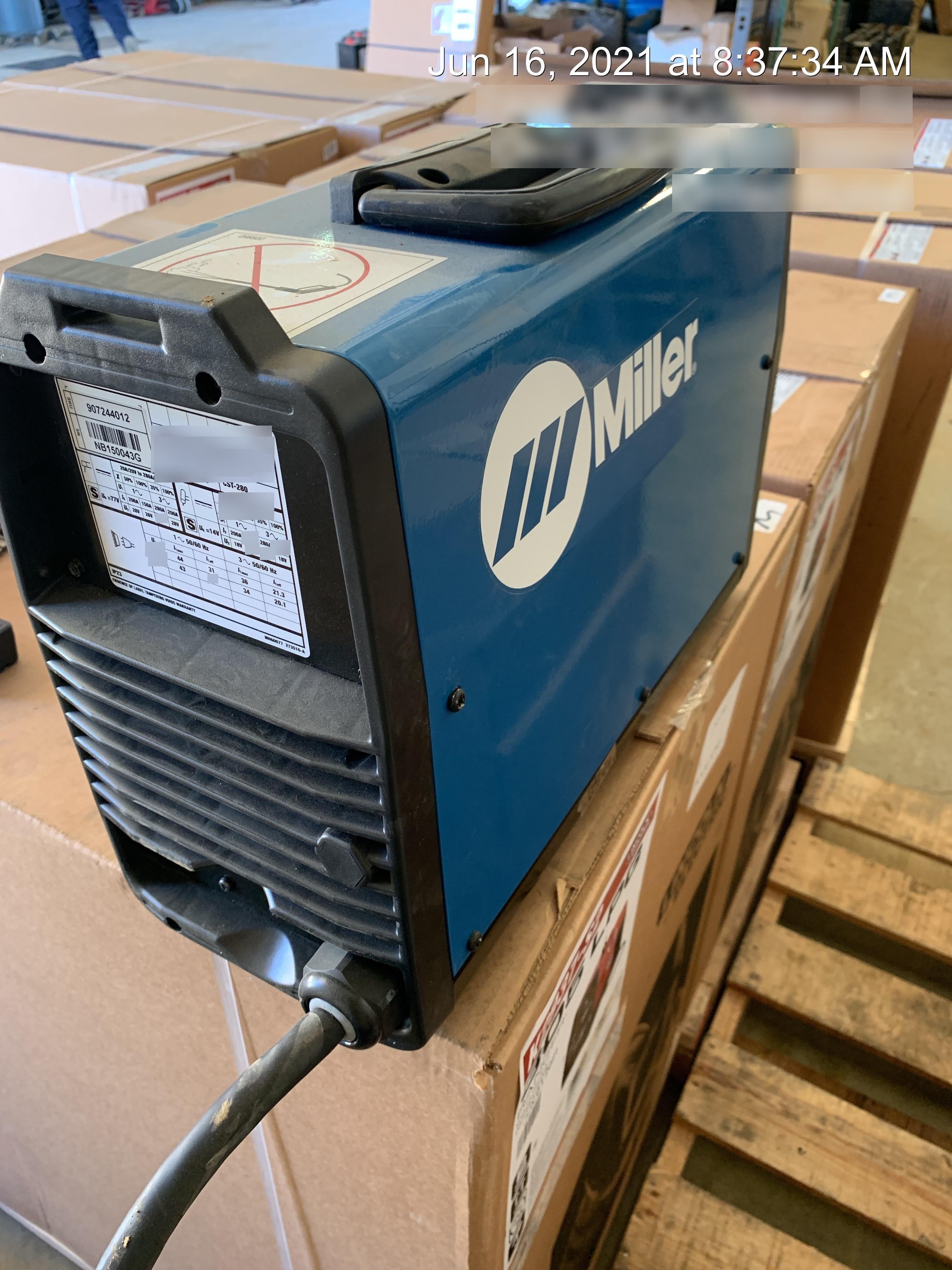 2021 MILLER ELECTRIC CST-280