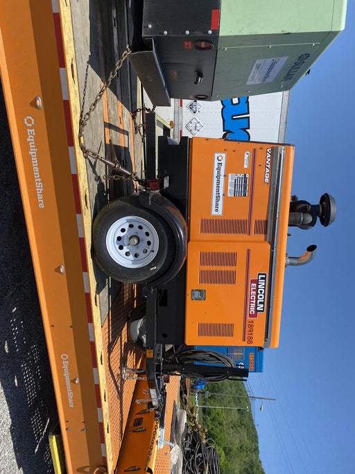 2021 Lincoln Electric Vantage 549X Ready Pak 3, ORANGE (includes trailer, cable rack, fender light kit)