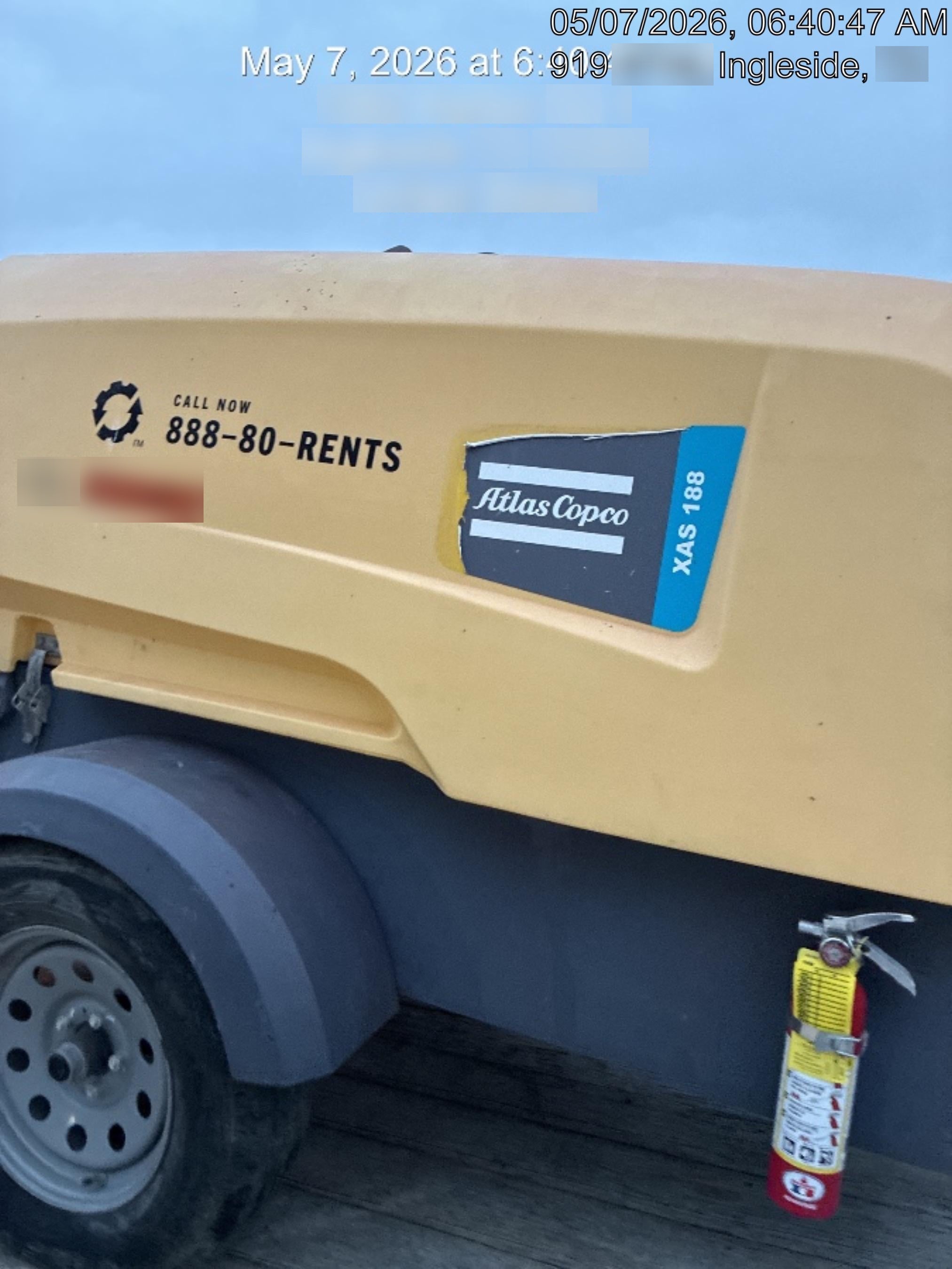 2022 ATLAS COPCO XAS188 CWK