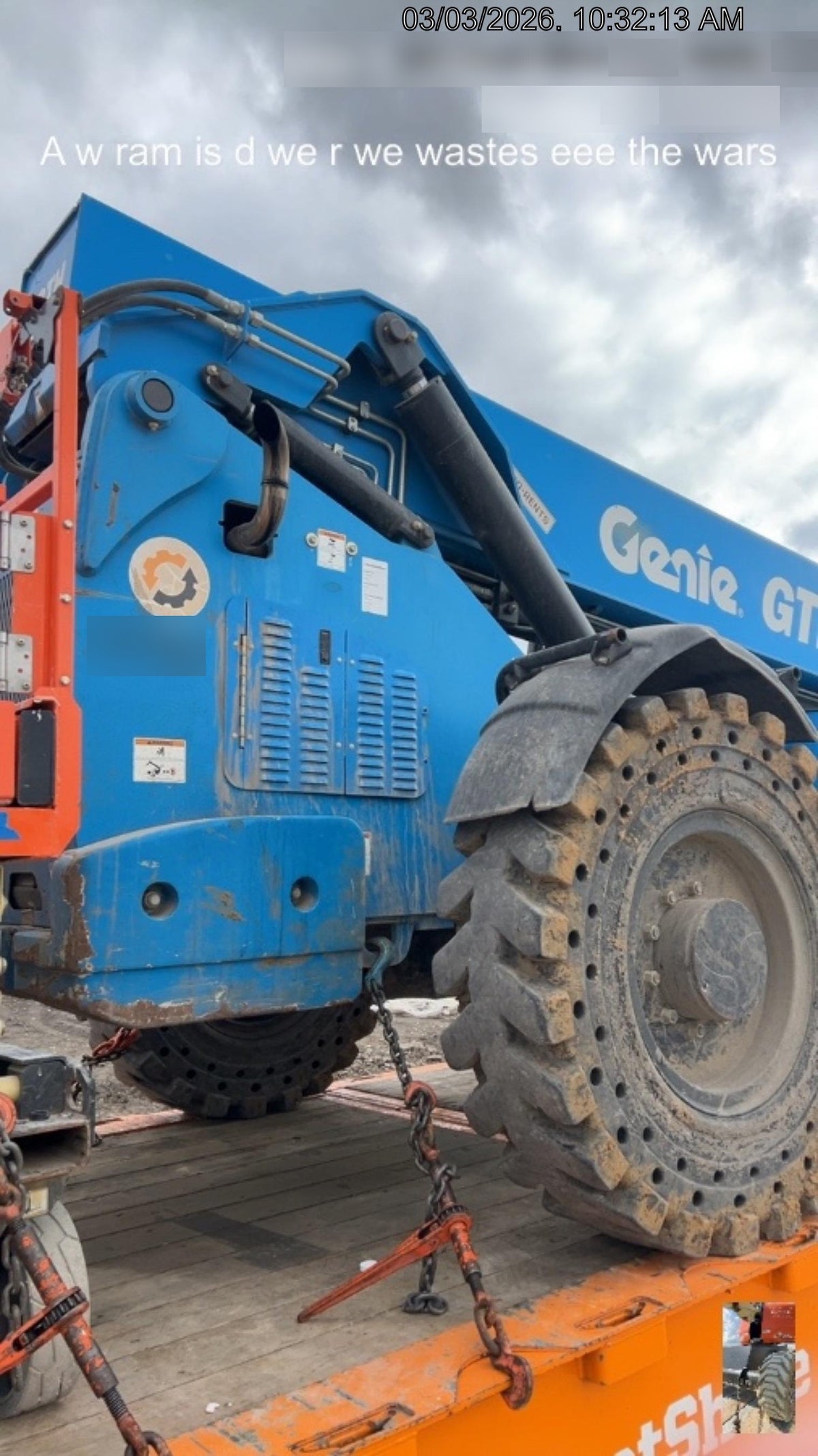 2018 Genie GTH-1056 GTH-1056 w/Open ROPS, FF Tires, Beacon, 48" carriage/forks