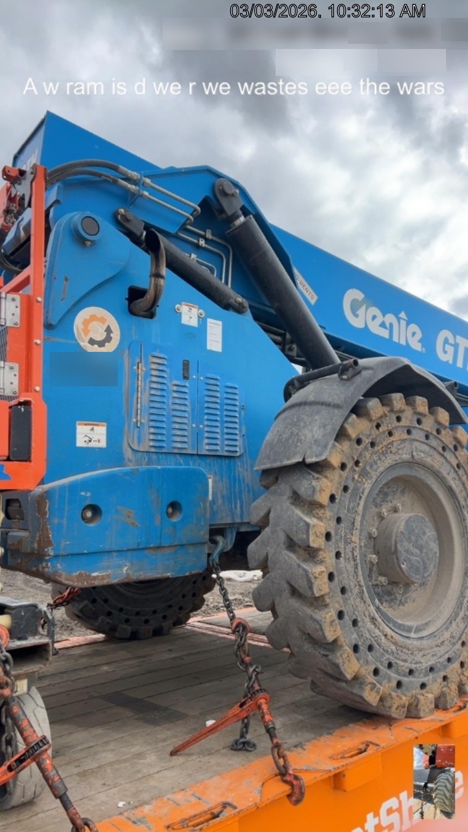 2018 Genie GTH-1056 GTH-1056 w/Open ROPS, FF Tires, Beacon, 48" carriage/forks