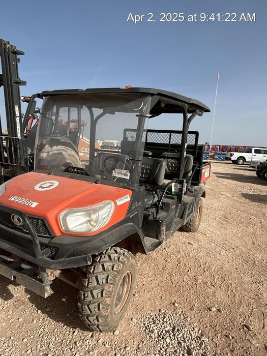 2022 Kubota RTV-X1140W-H Plastic Canopy, Windshield Acrylic Clear, LED Strobe Light, Wire Harness Kit, Back up Alarm
