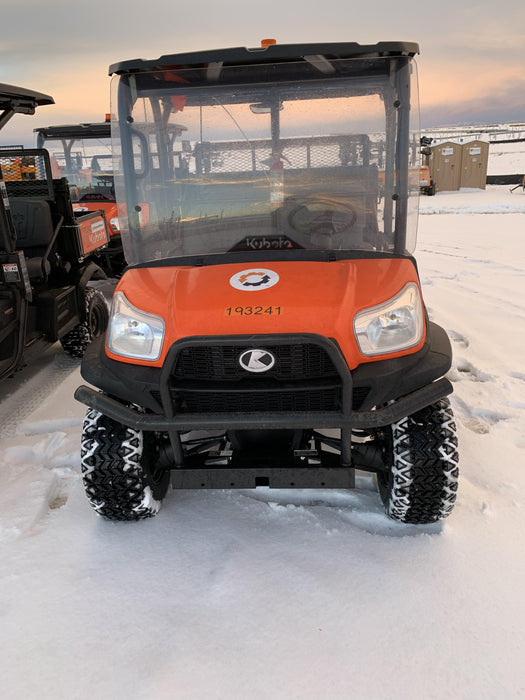 2021 Kubota RTV-X1140W-H Plastic Canopy, Windshield Acrylic Clear, LED Strobe Light, Wire Harness Kit, Back up Alarm