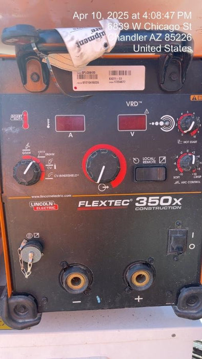 2021 LINCOLN ELECTRIC FLEXTEC 350X