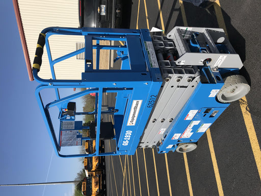 2020 Genie GS-1930 Solid Non Marking Tires, Beacon, Folding rails with half height swing gate