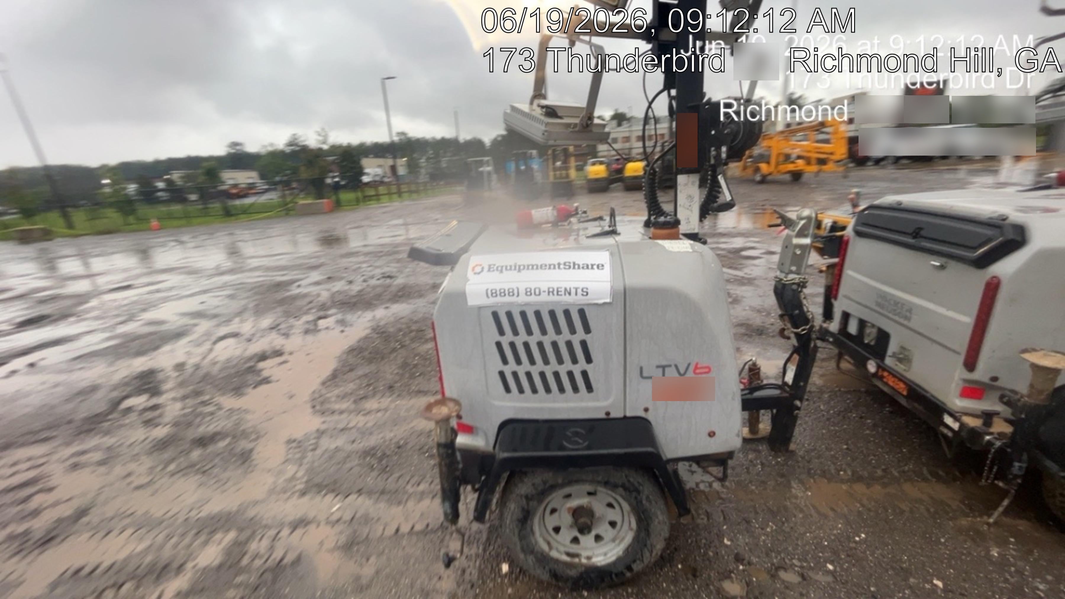 2019 Wacker Neuson LTV6K-LED Standard LED Towable Light Tower w/None