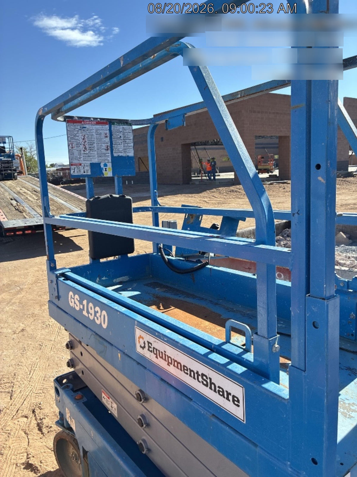 2020 Genie GS-1930 Standard Machine