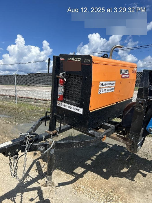 2022 Lincoln Electric LE400 Kubota V1505, Trlr, Cable Rack, Light Kit, ES Decals, T3