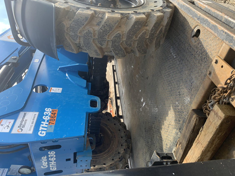 2020 Genie GTH-636 Canopy, Solid Tires, Work Lights, Beacon, Aux Hydraulics, Back up Alarm