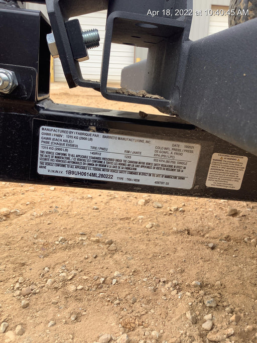 2022 BARRETO E4X6TBT