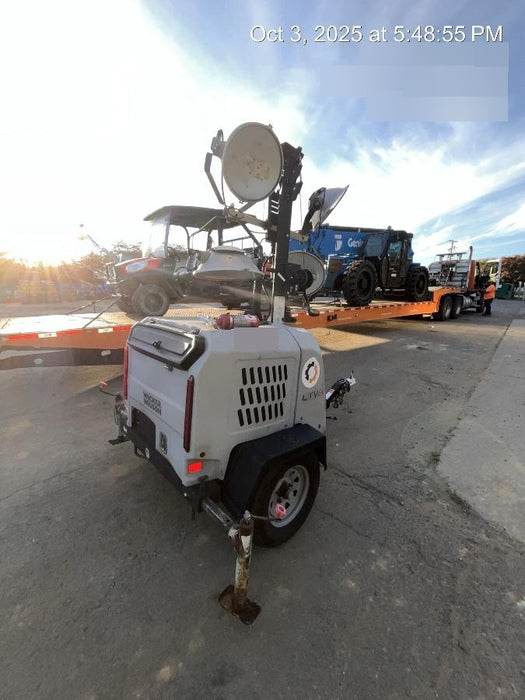 2019 Wacker Neuson LTV6L-MH Wacker Neuson LTV6L Mobile Light Tower w/Fuel Level Sensor Installed