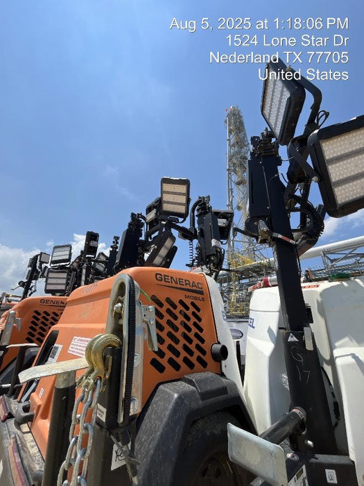 2025 Generac MLTS-4 Diesel, Mitsubishi L2E, 7.1 hp @1800 rpm, Flex Switch 120V Input, Powerzone Controller, (4) 320W LED Lights, 4kW Generator, 39.9 Gal Fuel Tank, 2" Ball