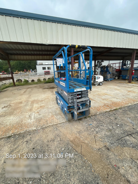 2019 Genie GS-1930 Fixed Rails with Chain Entry