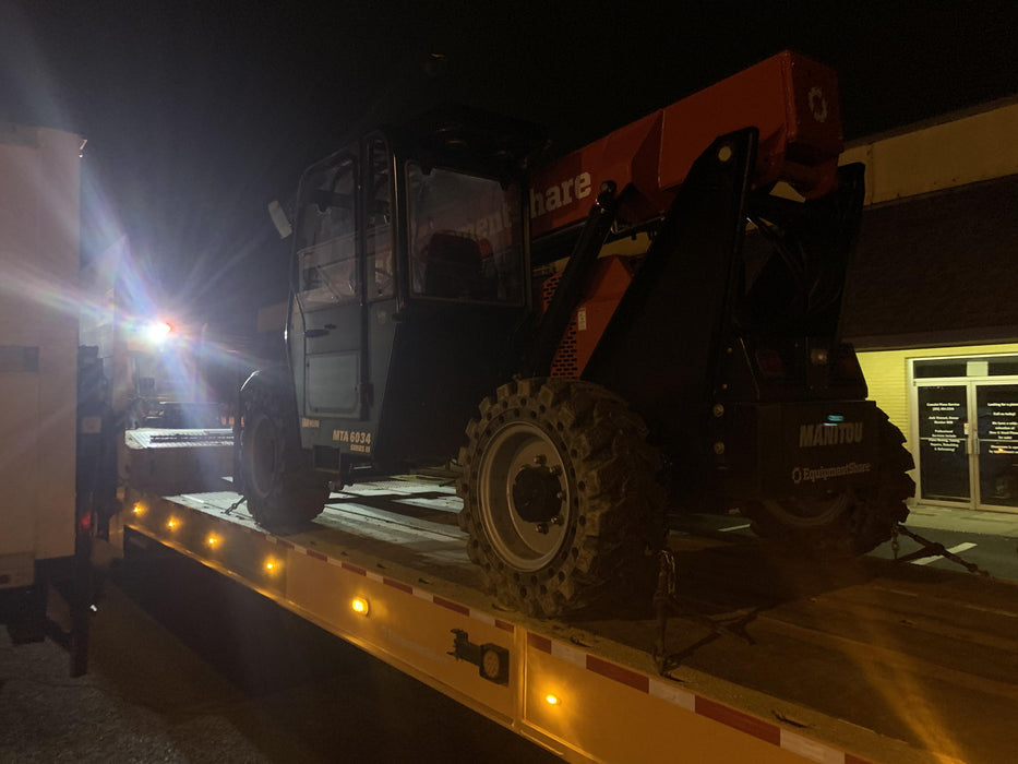 2020 Manitou MTA6034 Cab/Heat/Air, Solid Tires, Work Lights, Beacon, Aux Hydraulics, Back up Alarm, Mirrors, ES Keypad