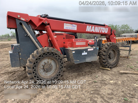 2018 Manitou MTA10055 MTA10055 - 120 HP T4, Canopy, Worklights/Strobe, Beacon, 66" Carriage, 60" Forks, Solid Tires, Lift Hook, Aux Hydraulics