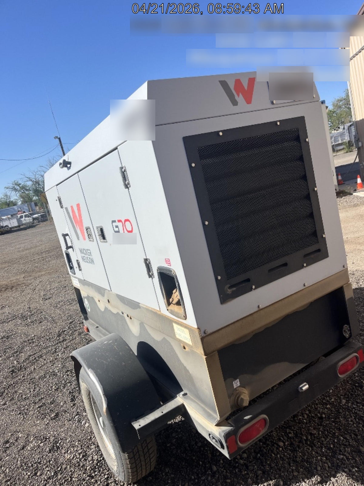 2019 WACKER NEUSON G70