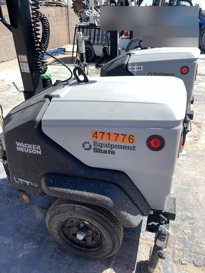 2024 Wacker Neuson LTT4 Diesel, Kohler KDW702, Deep Sea Controller, Auto Start, LED 320W, Bypass Outlet, T3