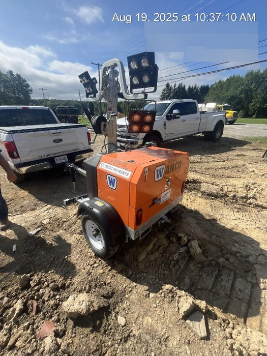 2024 Wanco WLTT-4MM4K Diesel, Deep Sea Controller, Shore Power Plug, Auto Start, (4) 350W LED Floodlights, 4kW Generator, 60 Gal Fuel Tank, 2" Ball, T3