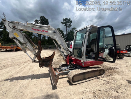2020 Takeuchi TB-235-2CR Cab/Heat/Air, Rubber Tracks, Manual TAG QC