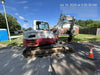2019 Takeuchi TB290 Cab/Heat/AC Rubber tracks, Dozer blade, Travel alarm, Auxiliary hydraulics w/Manual QC, Hydraulic thumb, 18", 24", and 36" Buckets