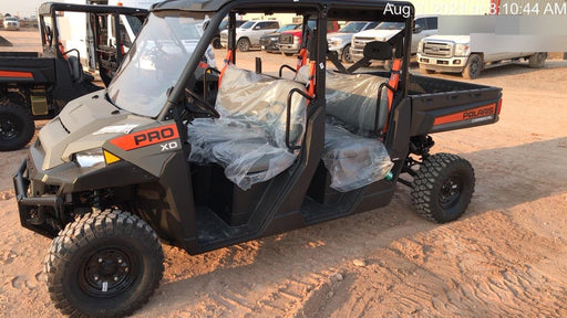 2021 Polaris Pro XD 4000D AWD Canopy, Diesel, 4-6 Passenger, LED Strobe, Rearview Mirror