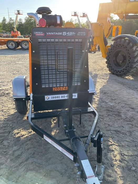 2022 Lincoln Electric Vantage 549X Crosslink Technology, Trailer Mounted, ES Decals, T3