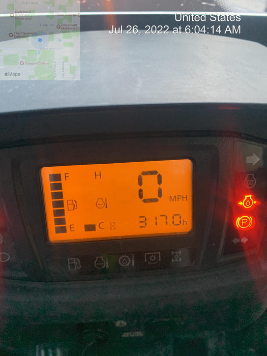 2022 Kubota RTV-X1140W-H Plastic Canopy, Windshield Acrylic Clear, LED Strobe Light, Wire Harness Kit, Back up Alarm