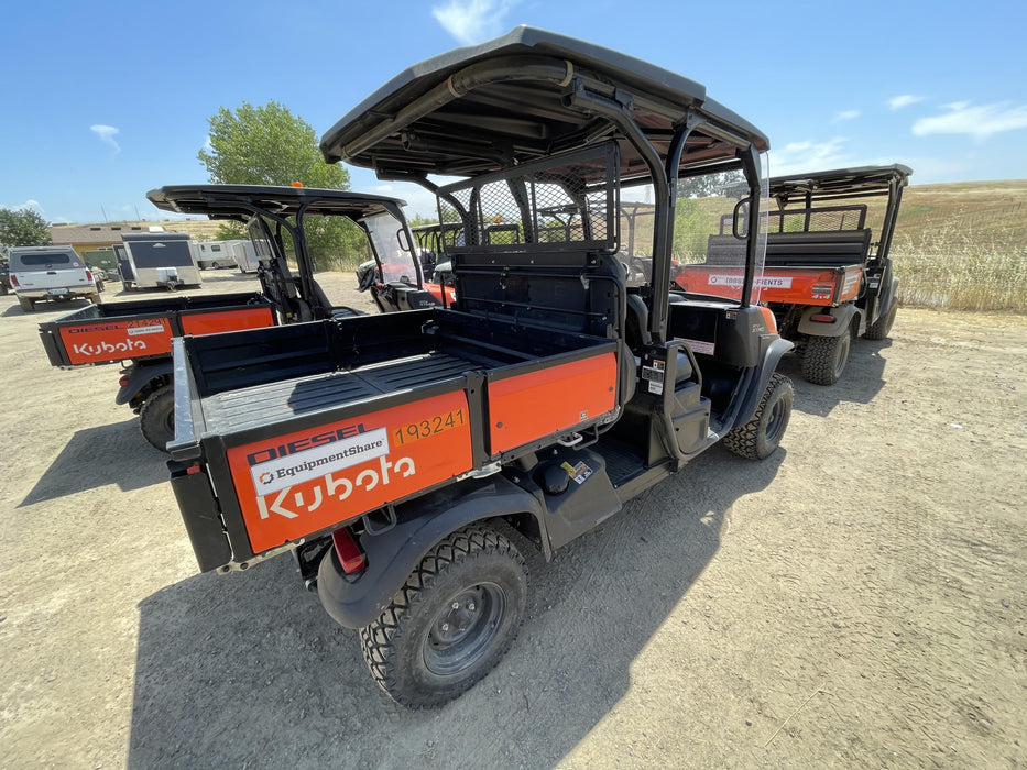 2021 Kubota RTV-X1140W-H Plastic Canopy, Windshield Acrylic Clear, LED Strobe Light, Wire Harness Kit, Back up Alarm