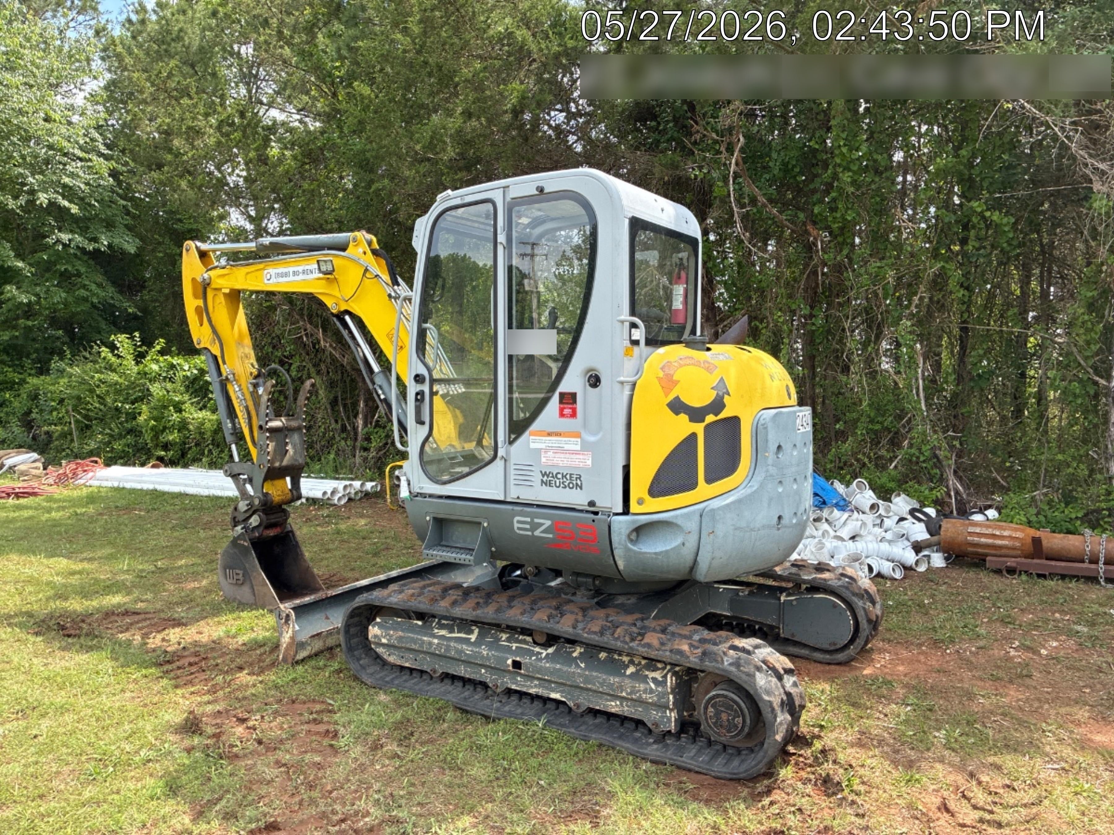 2019 WACKER NEUSON EZ53