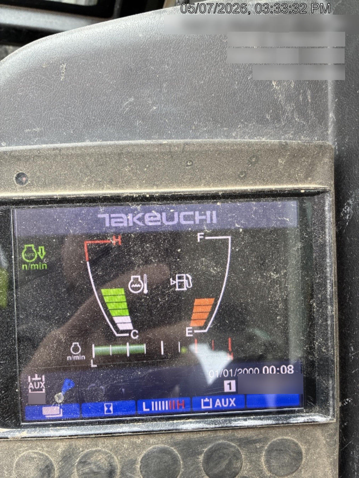 2020 TAKEUCHI TB250-2C