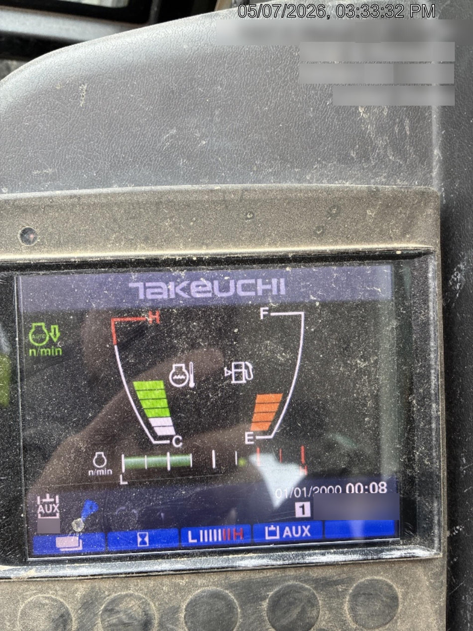 2020 TAKEUCHI TB250-2C