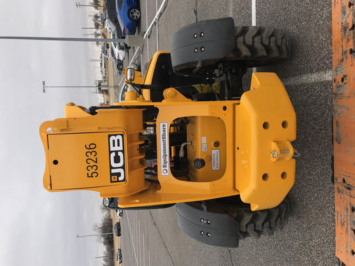 2019 JCB 512-56 Canopy, 109 HP, Solid Tires, STD Worklight, Beacon, Aux Hydraulics, Lifting Eye, Back up Alarm w/66" Carriage/60" Forks