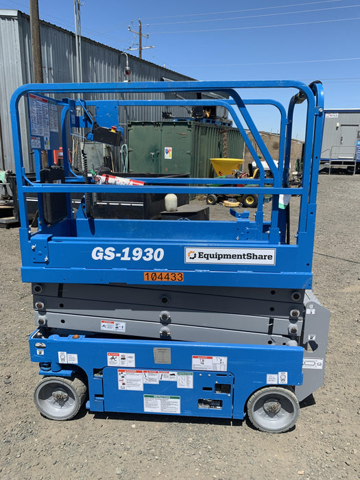 2020 Genie GS-1930 Standard Machine, 800W Inverter