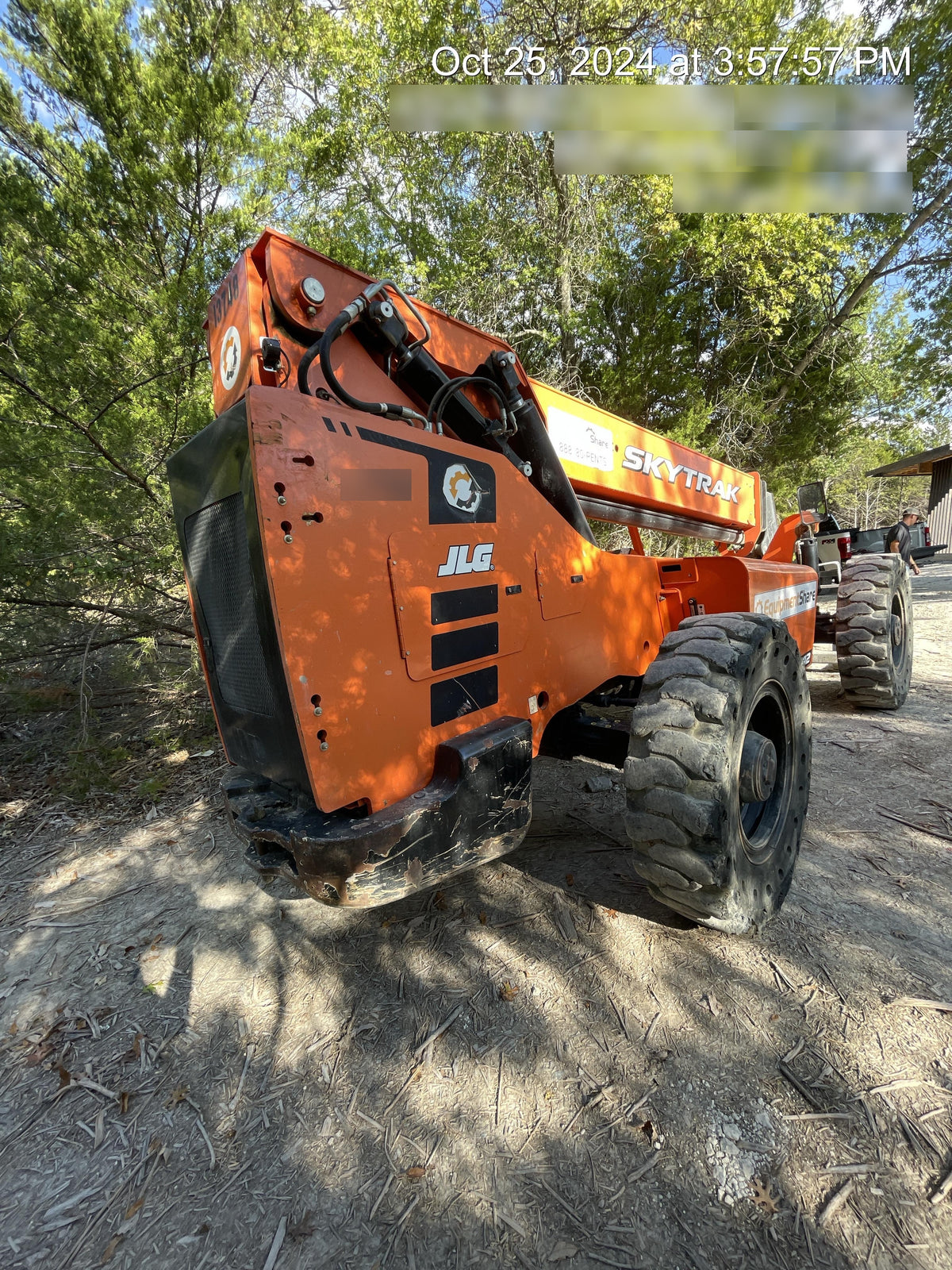2018 Skytrak 8042 Skytrak 8042 , Canopy, 74hp Engine, Carriage 60", Forks 48" ,Worklights, Beacon, Pneumatic Tires, Freight