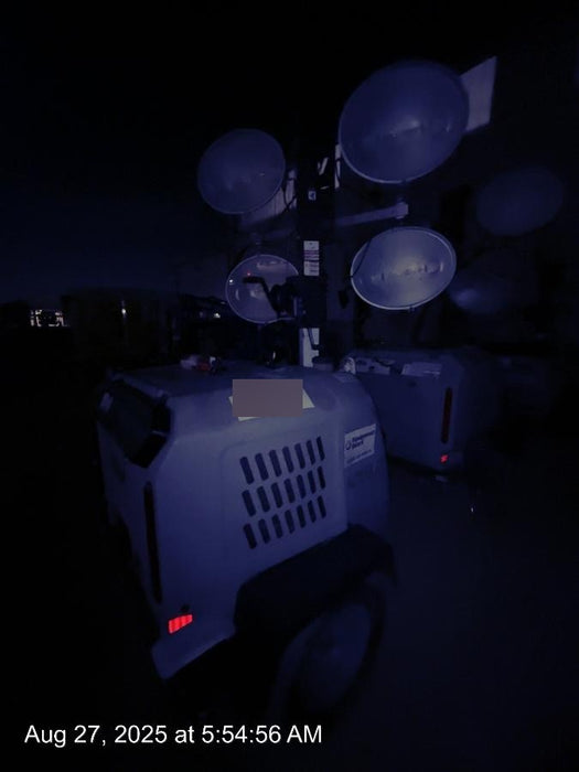 2019 Wacker Neuson LTV6L-MH Wacker Neuson LTV6L Mobile Light Tower w/Fuel Level Sensor Installed