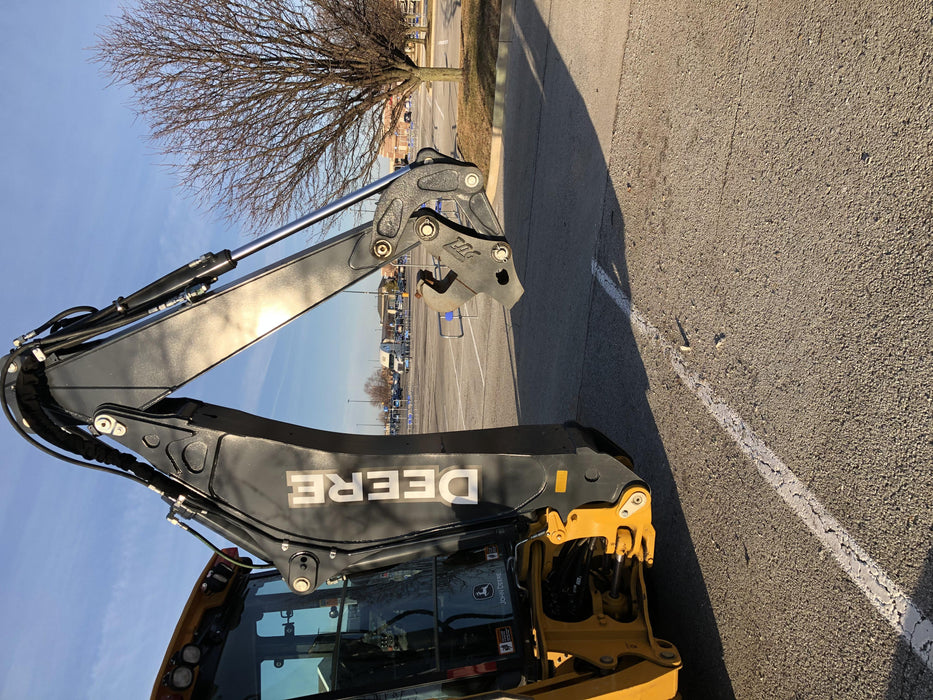 2020 John Deere 310LEP Cab/Heat/Air, 4WD, Standard Stick, Pilot Controls, 2 Way Hydraulics, TAG Manual QC