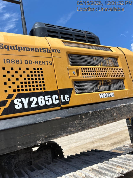 2021 SANY SY265C LC