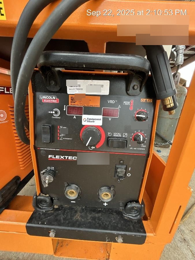 2025 LINCOLN ELECTRIC FLEXTEC 350X